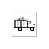 Tampons Encreurs Chauffage Camion Construction Garçon's mignon Kid' (Impression)