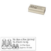 Tampons Encreurs Chaussures bébé Nouvelle Arrivée Anniversaire de n (Tamponné)