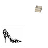 Tampons Encreurs Chaussures Stiletto Mode à Points (Tamponné)