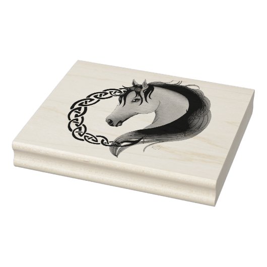 Tampons Encreurs Cheval Brown celtique Jaune (Tampon)