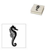 Tampons Encreurs Cheval de mer, mer, cheval, océan, forme (Tamponné)