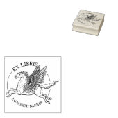 Tampons Encreurs Cheval Pégase Fantastique Ex Libris Livre   (Tamponné)
