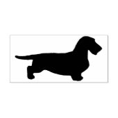 Tampons Encreurs Cheveux ronds Dachshund - Silhouette 1 (Impression)