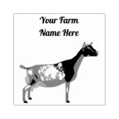 Tampons Encreurs Chèvre laitière nigériane personnalisée (Impression)