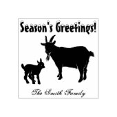 Tampons Encreurs Chèvre pygmée personnalisée avec la ferme pour enf (Impression)