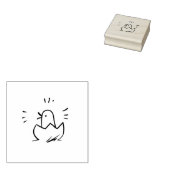 Tampons Encreurs Chick à couver mignon (Tamponné)