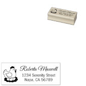 Tampons Encreurs Chicken on Nest with Eggs Return Address (Tamponné)