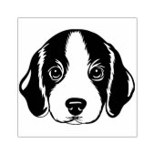 Tampons Encreurs Chien à visage chiot beagle (Impression)