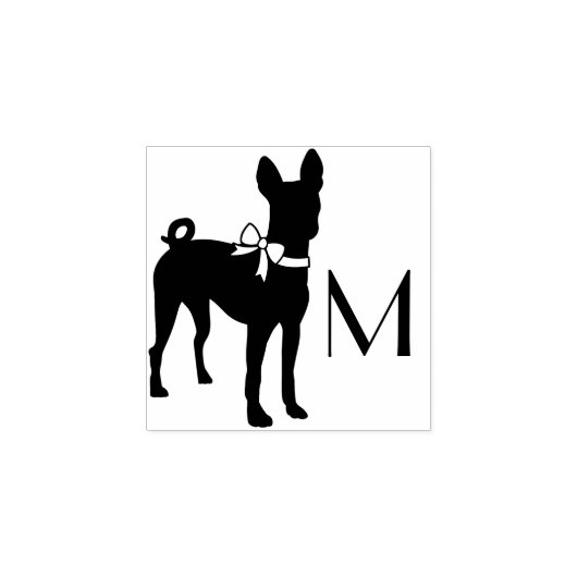 Tampons Encreurs Chien Basenji Chien Chien Puppy (Impression)