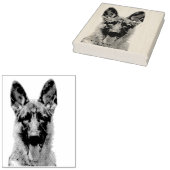 Tampons Encreurs Chien berger allemand Blanchet (Tamponné)
