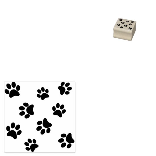 Tampons Encreurs Chien Chat Paws mignonne Drôle Scrapbooking Journa (Tamponné)