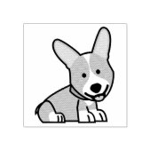 Tampons Encreurs Chien chiot Corgi Corgis joyeux Pembroke Welsh (Impression)