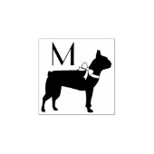 Tampons Encreurs Chien de Boston Terrier Puppy (Impression)