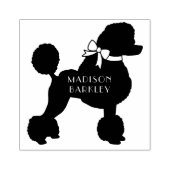 Tampons Encreurs Chien de caniche Français (Impression)