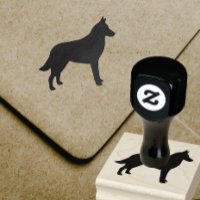 Chien de race Malinois belge Silhouette