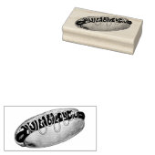 Tampons Encreurs Chien d'hôte de l'île Coney de Detroit Michigan (Tamponné)