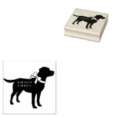 Tampons Encreurs Chien Labrador Black Lab Puppy (Tamponné)