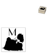 Tampons Encreurs Chien maltais chiot (Tamponné)