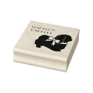 Tampons Encreurs Chien Pekingese Chien Chien Puppy