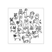 Tampons Encreurs Chiens heureux (Impression)