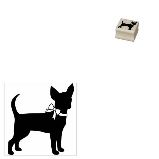 Tampons Encreurs Chihuahua Chien Chig Puppy (Tamponné)