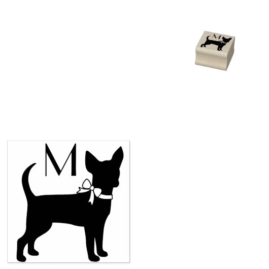 Tampons Encreurs Chihuahua Chien Chig Puppy (Tamponné)