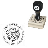 Tampons Encreurs Child Of God Christian Bible Return Address (Tamponné)