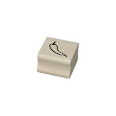 Tampons Encreurs Chili Pepper Gardening Vegetable Style Lino-cut (Tampon)