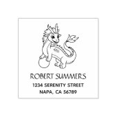 Tampons Encreurs Chinese Dragon Address (Impression)