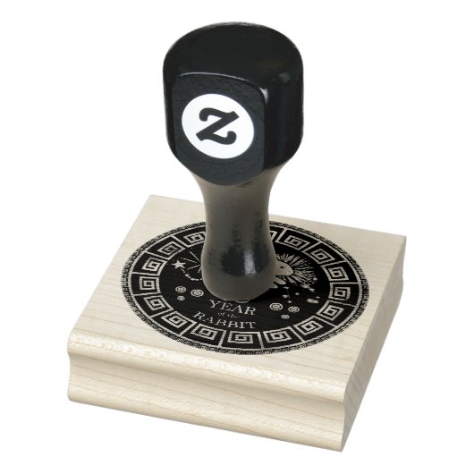 Tampons Encreurs Chinois Zodiac Rabbit ID542 (Tampon)