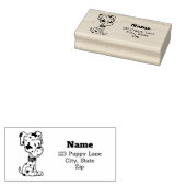 Tampons Encreurs Chiot dalmate mignon (Tamponné)