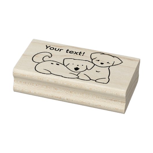 Tampons Encreurs Chiots (Tampon)
