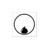 Tampons Encreurs Chip circulaire et chocolat (Impression)