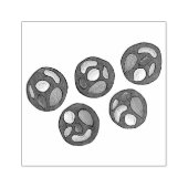 Tampons Encreurs Chocolat Almond Mendiants Chocolatation Candy (Impression)