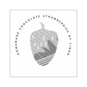 Tampons Encreurs Chocolat Maison Entreprise Fraises (Impression)