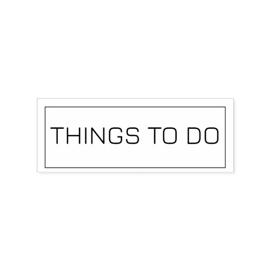 Tampons Encreurs Choses à faire carnet objectif planner journal (Impression)