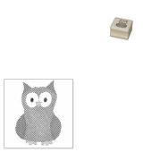 Tampons Encreurs Chouette à grange mignonne Cartoon Oiseau animal (Tamponné)