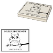 Tampons Encreurs Chouette mignonne, Affaires sur mesure, grande (Tamponné)