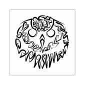 Tampons Encreurs Chouette tribale noire et blanche (Impression)