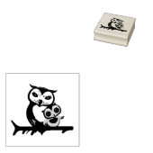 Tampons Encreurs Chouettes (Tamponné)