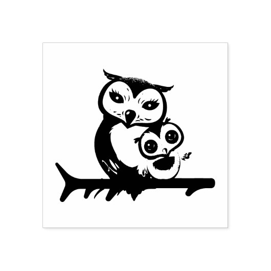 Tampons Encreurs Chouettes (Impression)