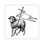 Tampons Encreurs Christian Pascal Lamb / Agnus Dei (Pas de nuages) (Impression)
