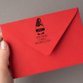 Tampons Encreurs Christmas Gnome Adresse de retour