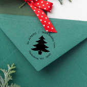 Tampons Encreurs Christmas Tree - Adresse de retour