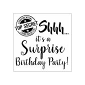 Tampons Encreurs Chut... C'est une fête d'anniversaire surprise ! (Impression)