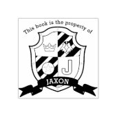 Tampons Encreurs Cimetière d'oiseaux lettre J nom de la bibliothèqu (Impression)