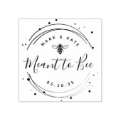 Tampons Encreurs Circulaire moderne signifiant Abee Honey Mariage F (Impression)