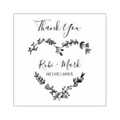 Tampons Encreurs Citation de Willflowers Heart et Merci (Impression)