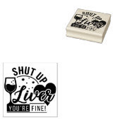 Tampons Encreurs Citation Ta Gueule Foie (Tamponné)