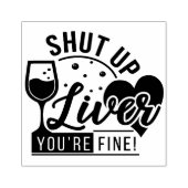 Tampons Encreurs Citation Ta Gueule Foie (Impression)